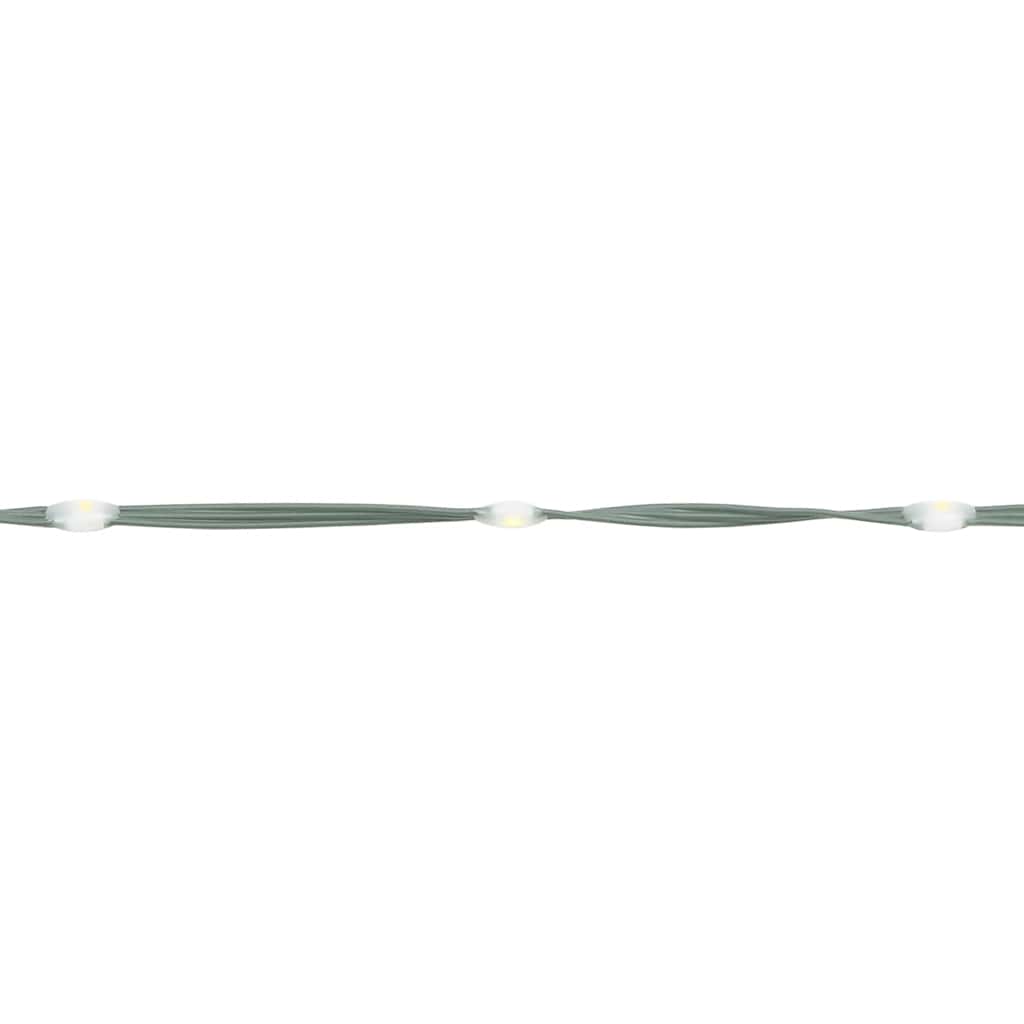 LED-Weihnachtsbaum Kegelform Warmweiß 1400 LEDs 160x500 cm