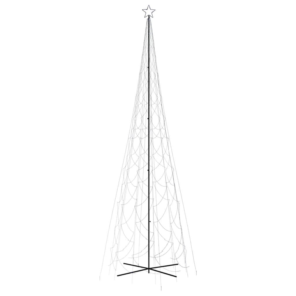 LED-Weihnachtsbaum Kegelform Blau 3000 LEDs 230x800 cm