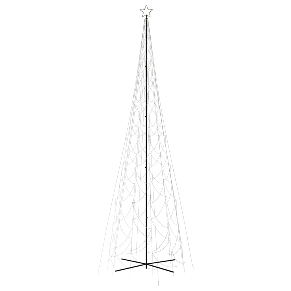 LED-Weihnachtsbaum Kegelform Warmweiß 3000 LEDs 230x800 cm