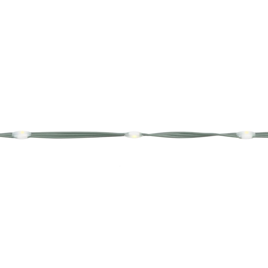 LED-Weihnachtsbaum für Fahnenmast Kaltweiß 1134 LEDs 800 cm
