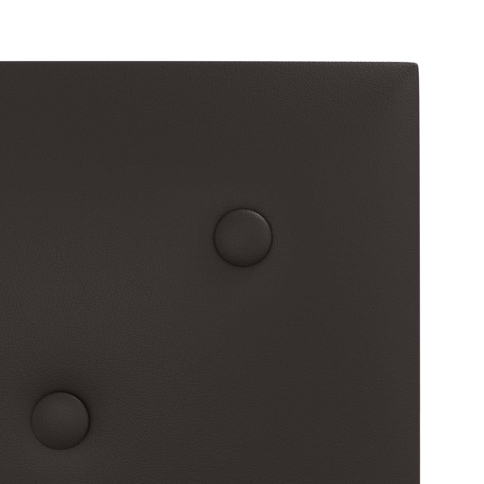 Wandkopfteilen 12 pcs Schwarz 30 x 30 cm Kunstleder