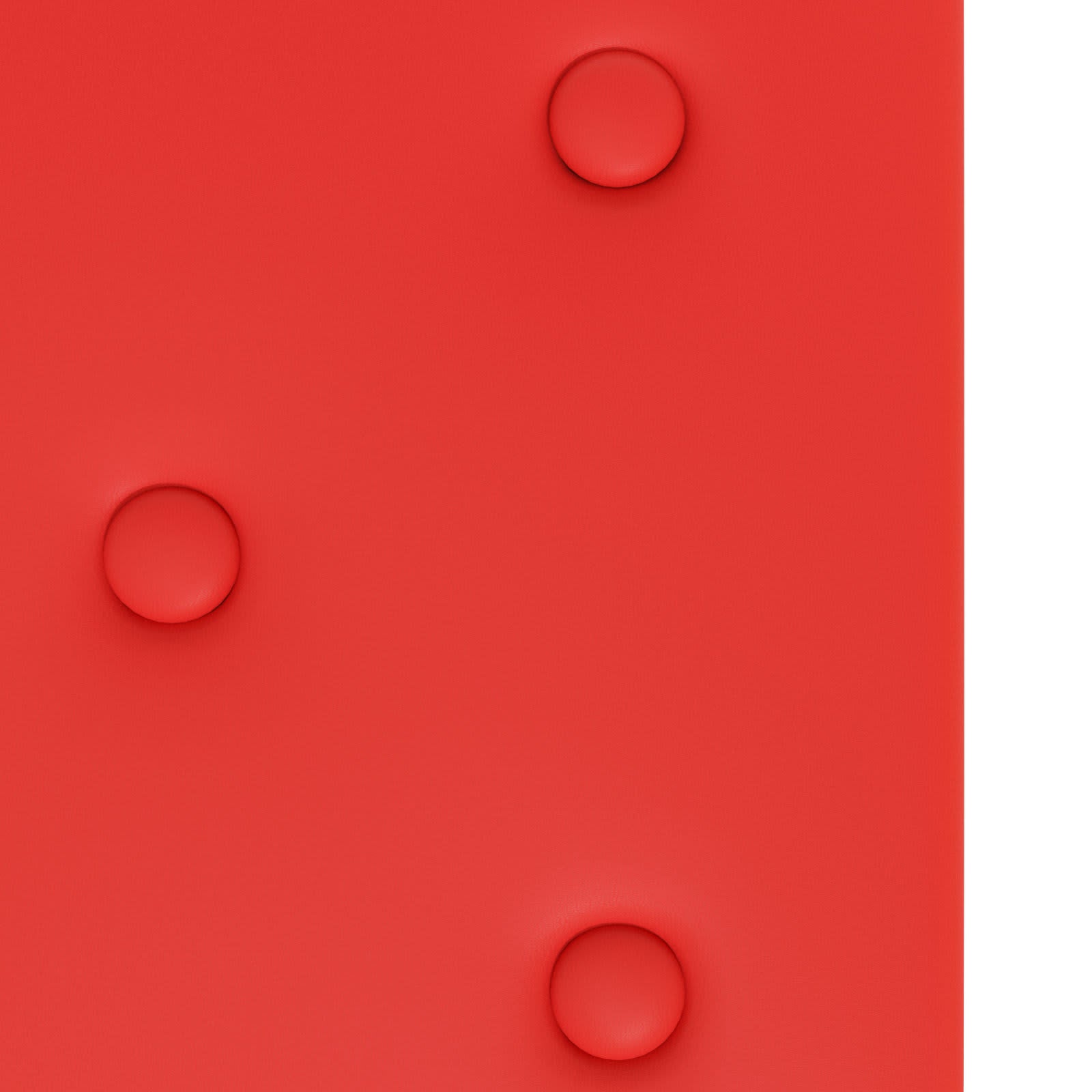 Wandkopfteilen 12 pcs Rot 60 x 30 cm Kunstleder