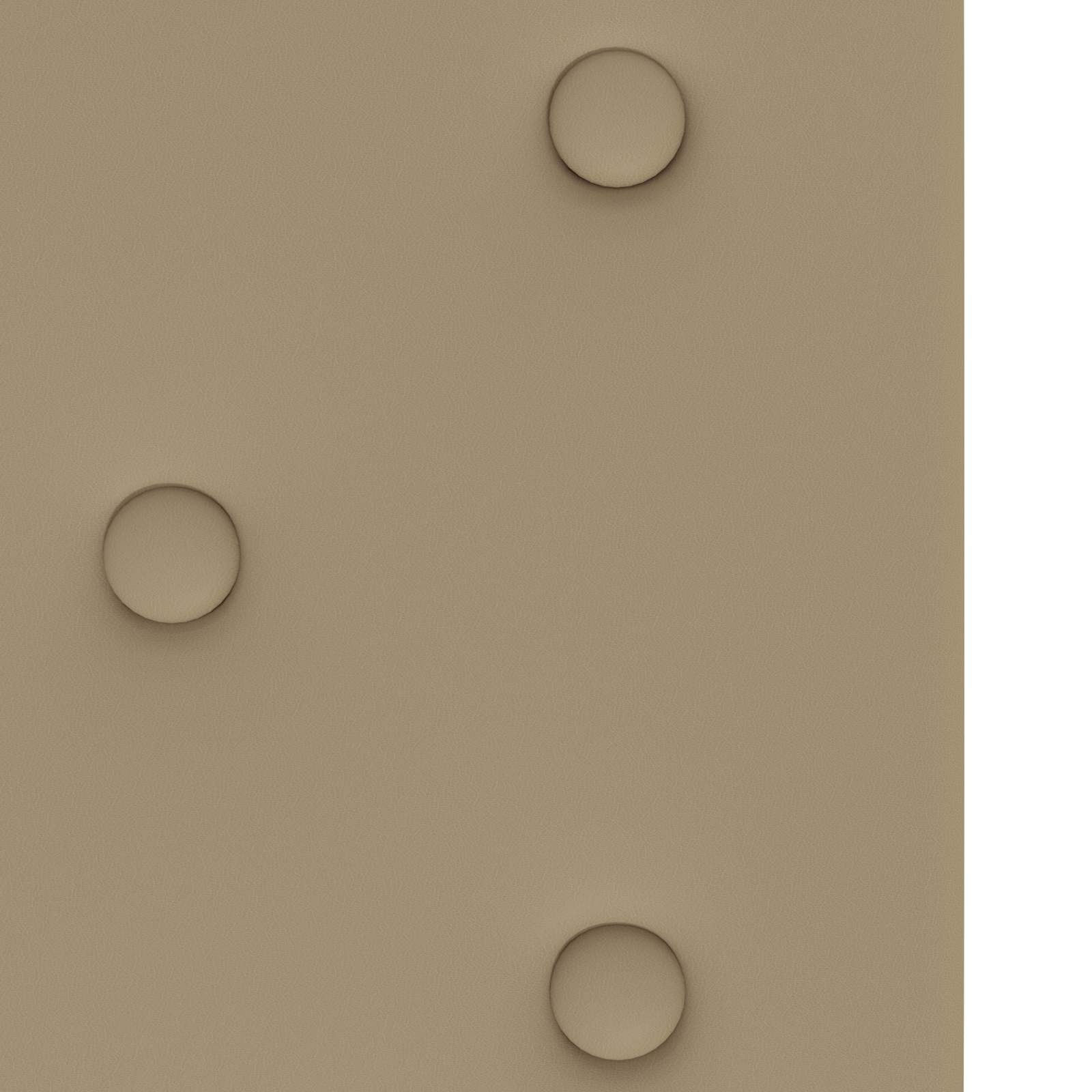 Wandkopfteilen 12 pcs Cappuccino 60 x 30 cm Kunstleder