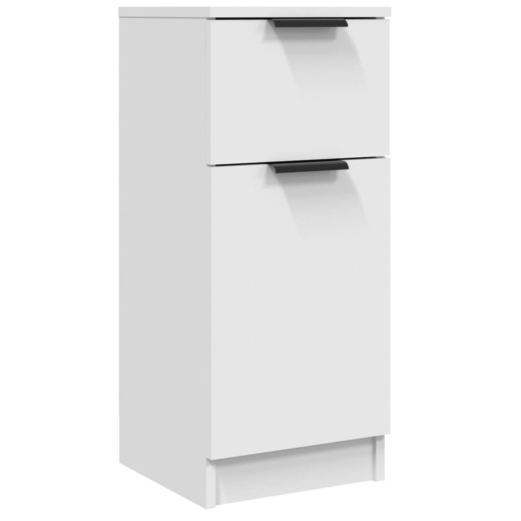 Sideboards 2 Stk. Weiß 30x30x70 cm Holzwerkstoff