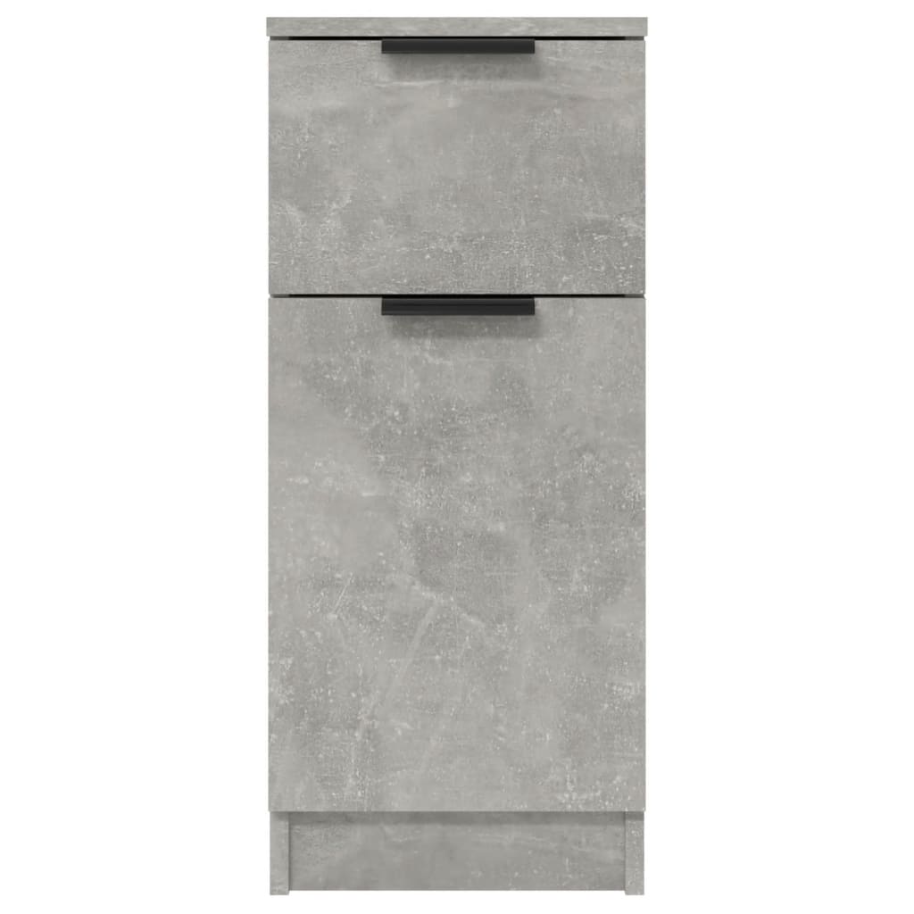 Sideboard Betongrau 30x30x70 cm Holzwerkstoff