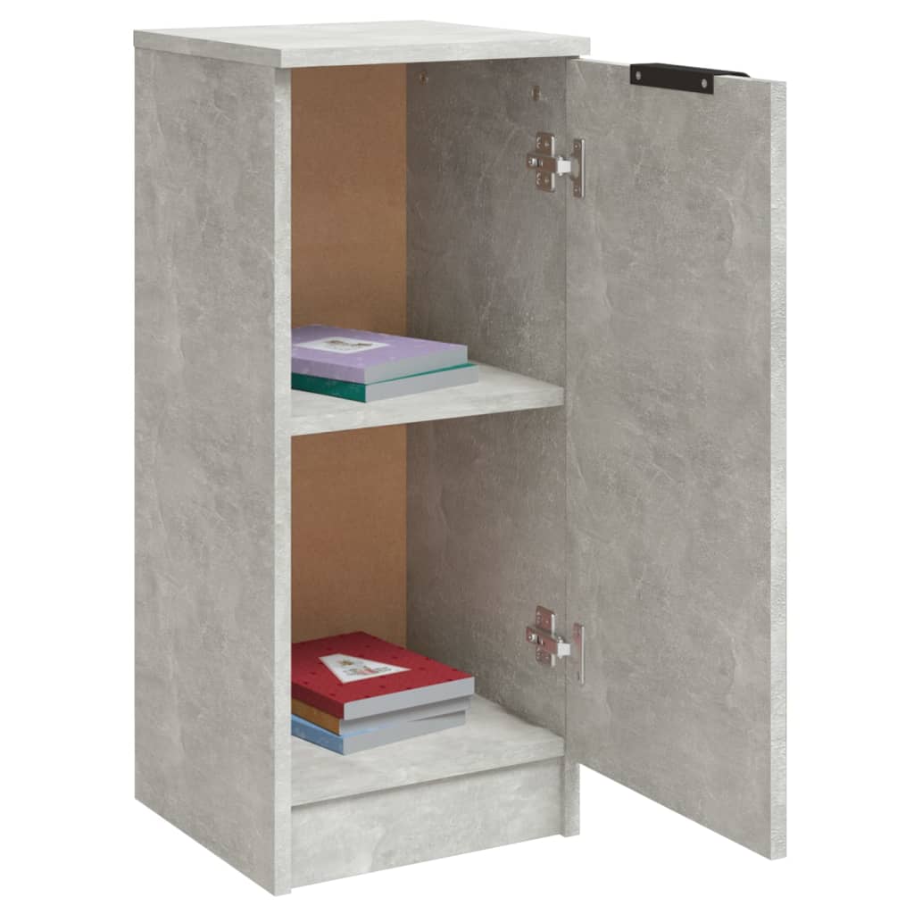Sideboard Betongrau 30x30x70 cm Holzwerkstoff