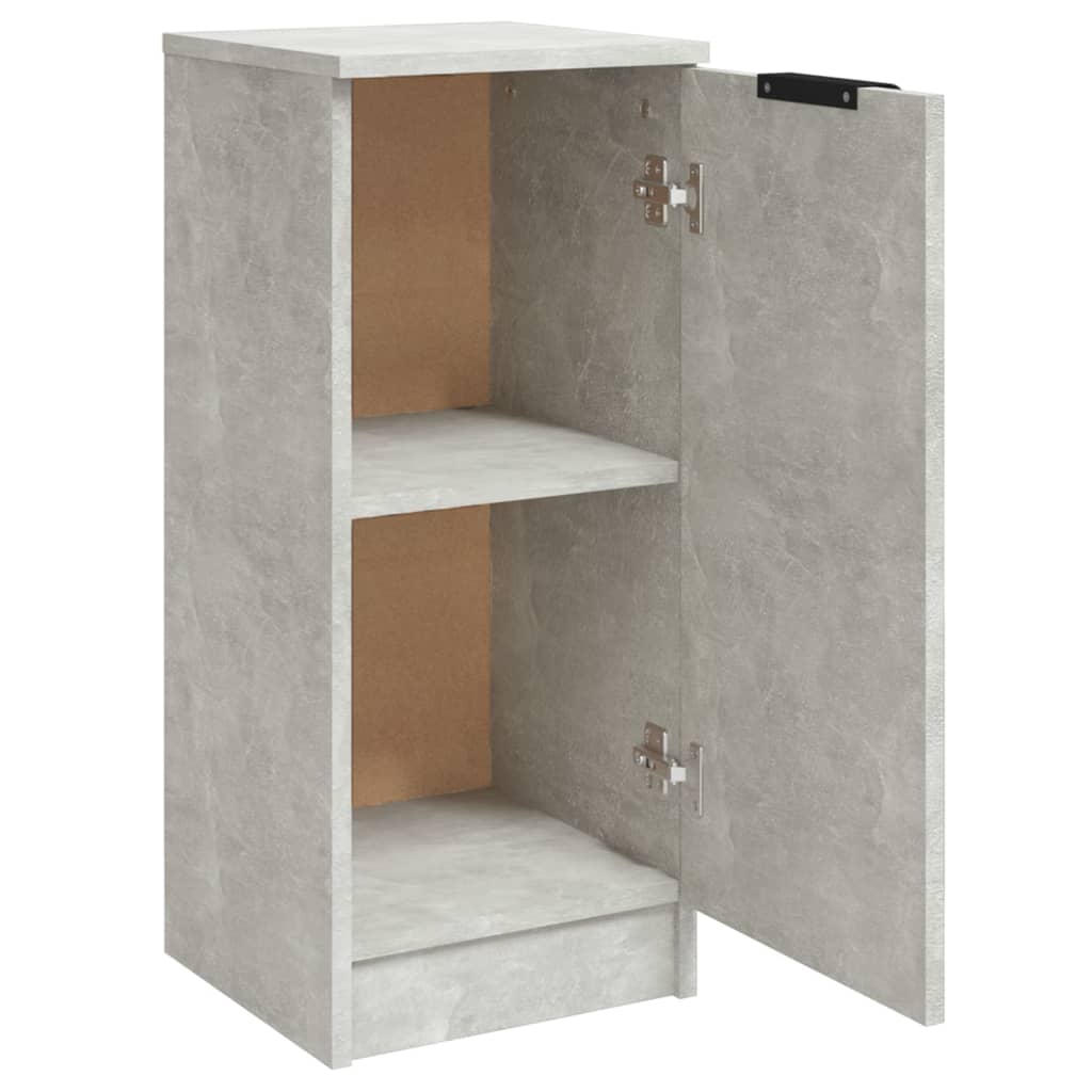Sideboard Betongrau 30x30x70 cm Holzwerkstoff