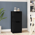 Sideboard Schwarz 30x30x70 cm Holzwerkstoff