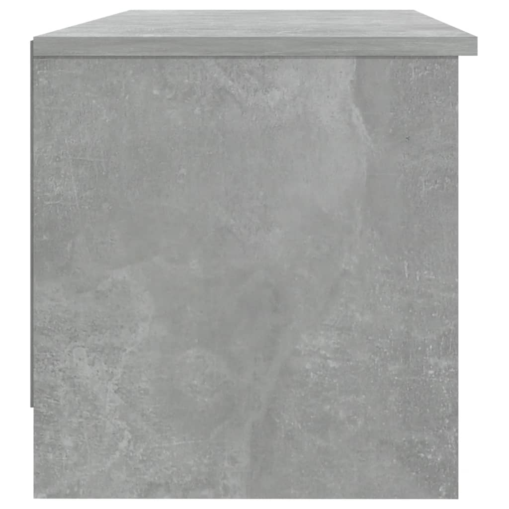 TV-Schrank Betongrau 102x35,5x36,5 cm Holzwerkstoff