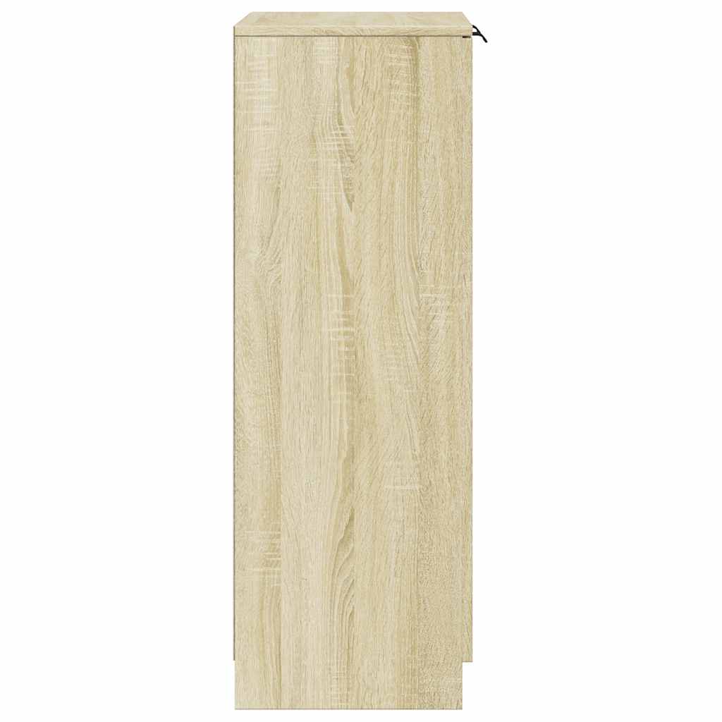 Schuhschrank Sonoma-Eiche 59x35x100,5 cm Holzwerkstoff