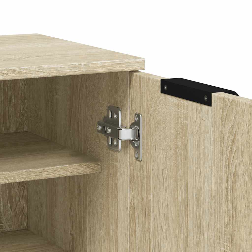 Schuhschrank Sonoma-Eiche 59x35x100,5 cm Holzwerkstoff