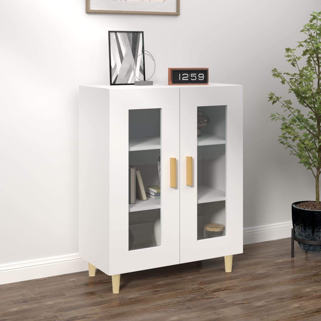 Sideboard Weiß 69,5x34x90 cm Holzwerkstoff