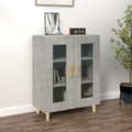 Sideboard Betongrau 69,5x34x90 cm Holzwerkstoff