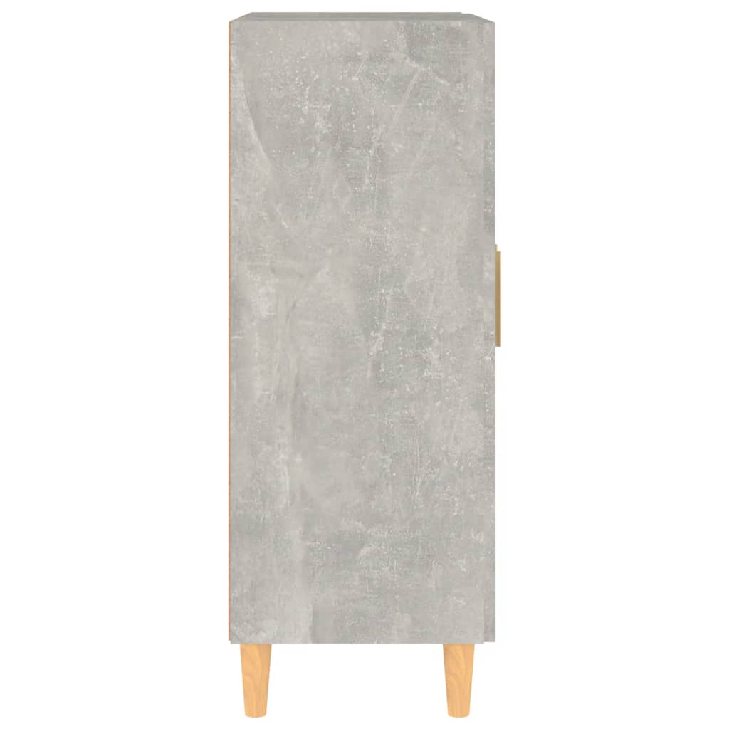 Sideboard Betongrau 69,5x34x90 cm Holzwerkstoff
