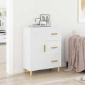 Sideboard Weiß 69,5x34x90 cm Holzwerkstoff