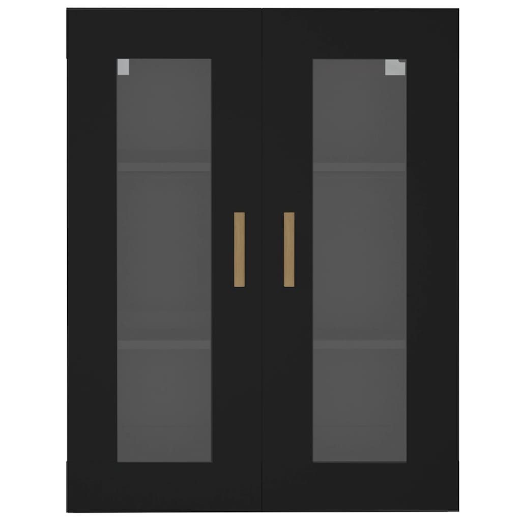 Hängeschrank Schwarz 69,5x34x90 cm