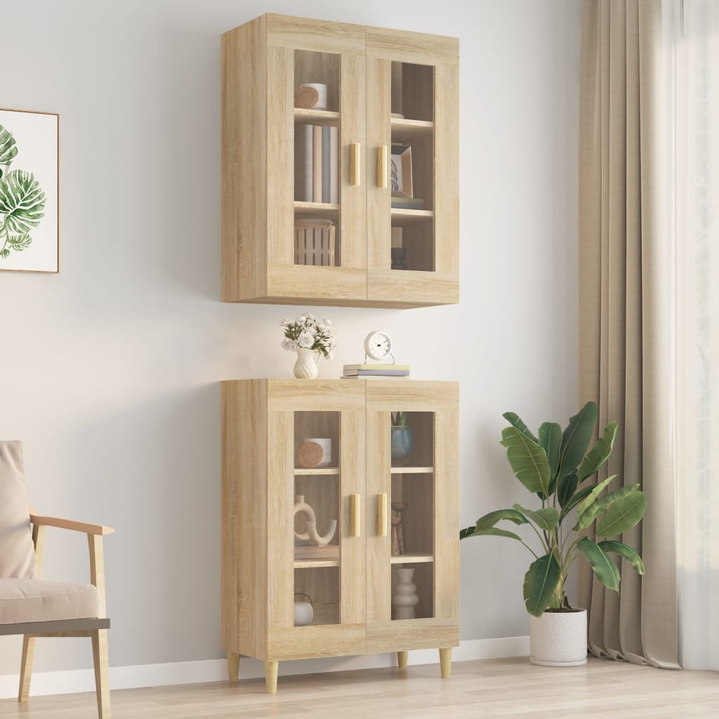 Hängeschrank Sonoma-Eiche 69,5x34x90 cm