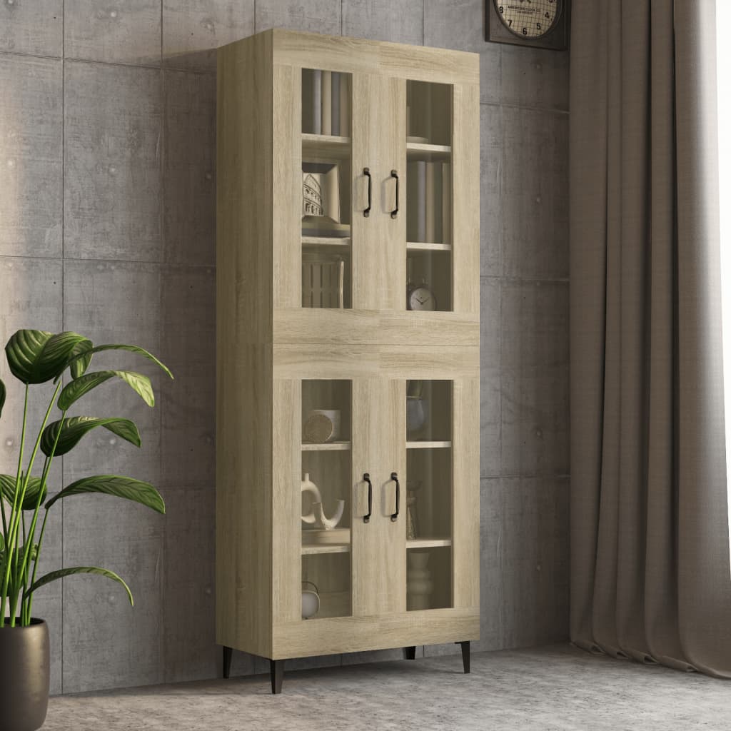 Hängeschrank Sonoma-Eiche 69,5x34x90 cm