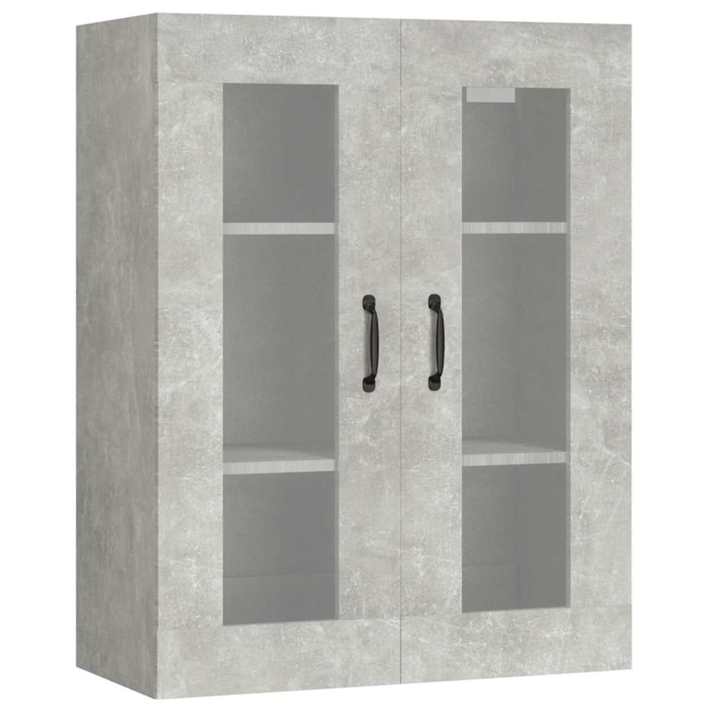 Hängeschrank Betongrau 69,5x34x90 cm