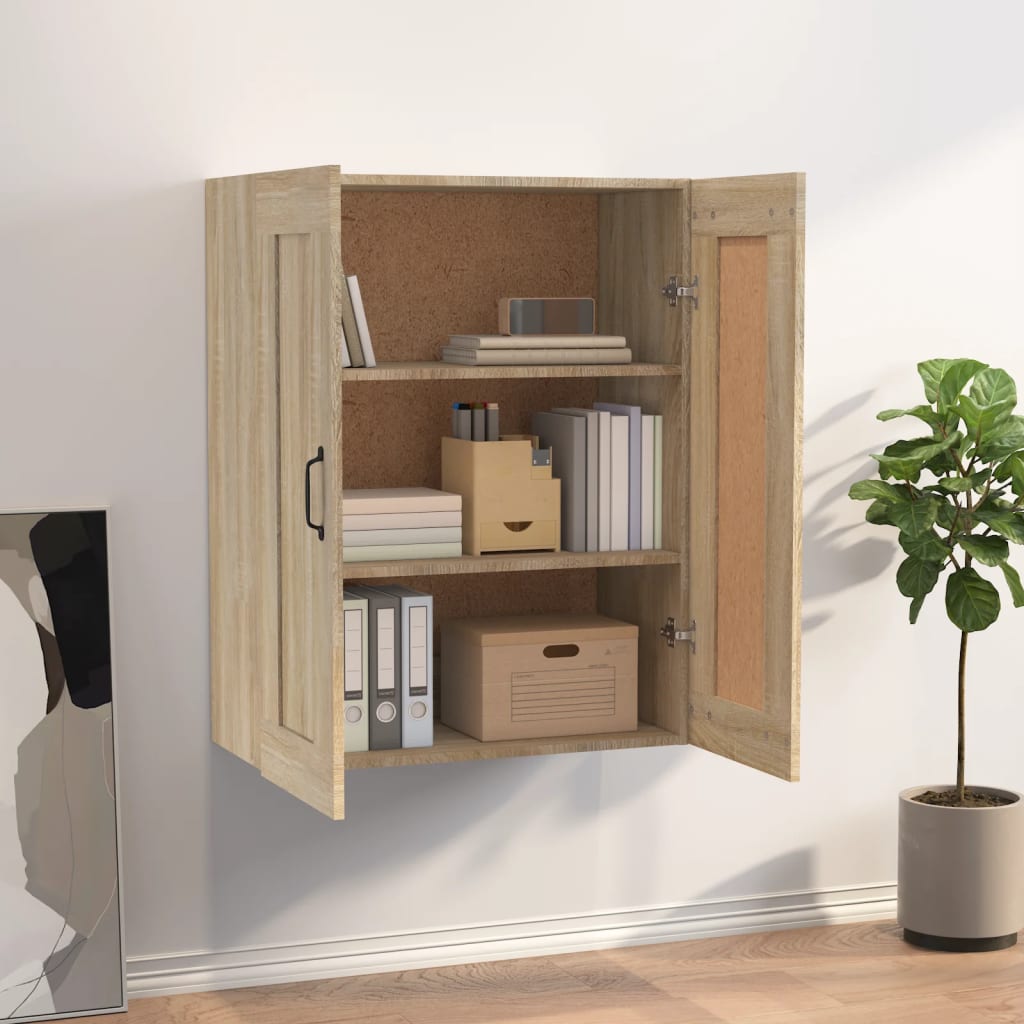 Hängeschrank Sonoma-Eiche 69,5x32,5x90 cm