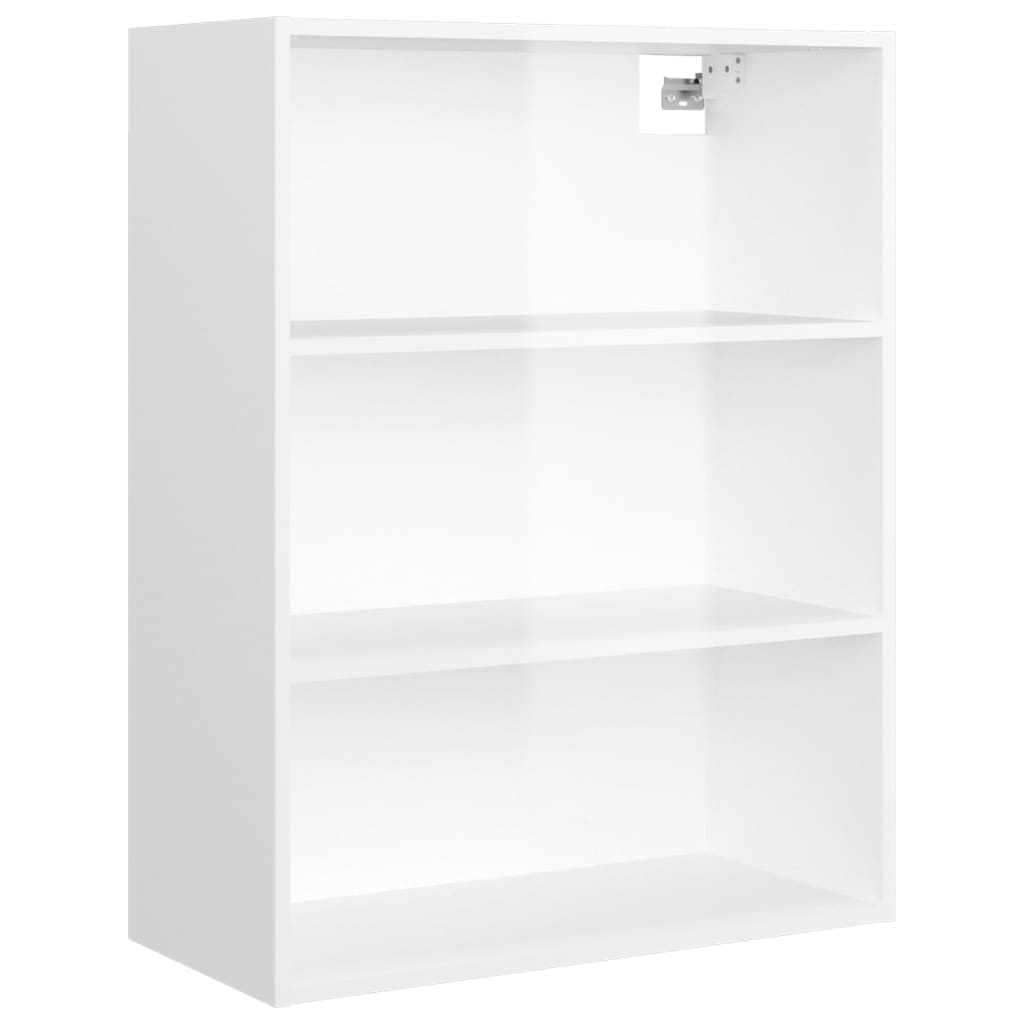 Hängeschrank Hochglanz-Weiß 69,5x32,5x90 cm