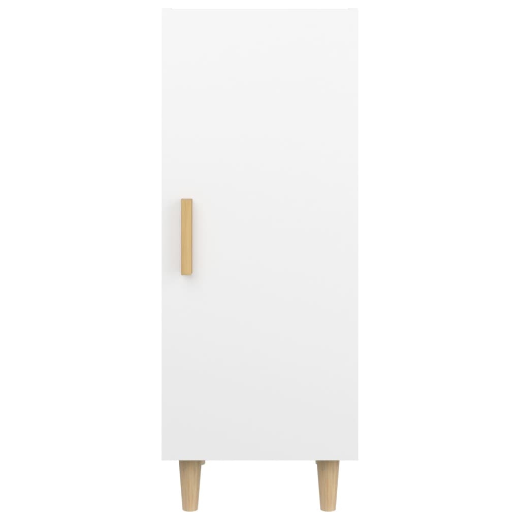 Sideboard Weiß 34,5x34x90 cm Holzwerkstoff