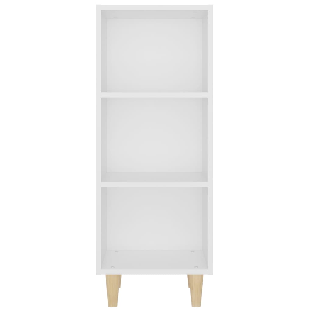 Sideboard Weiß 34,5x32,5x90 cm Holzwerkstoff