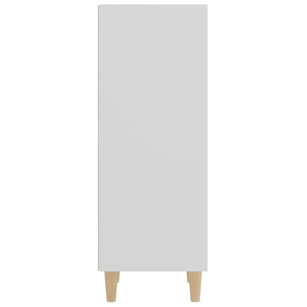 Sideboard Weiß 34,5x32,5x90 cm Holzwerkstoff