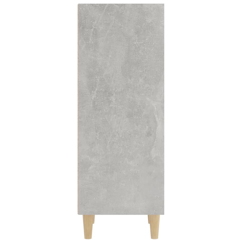 Sideboard Betongrau 34,5x32,5x90 cm Holzwerkstoff