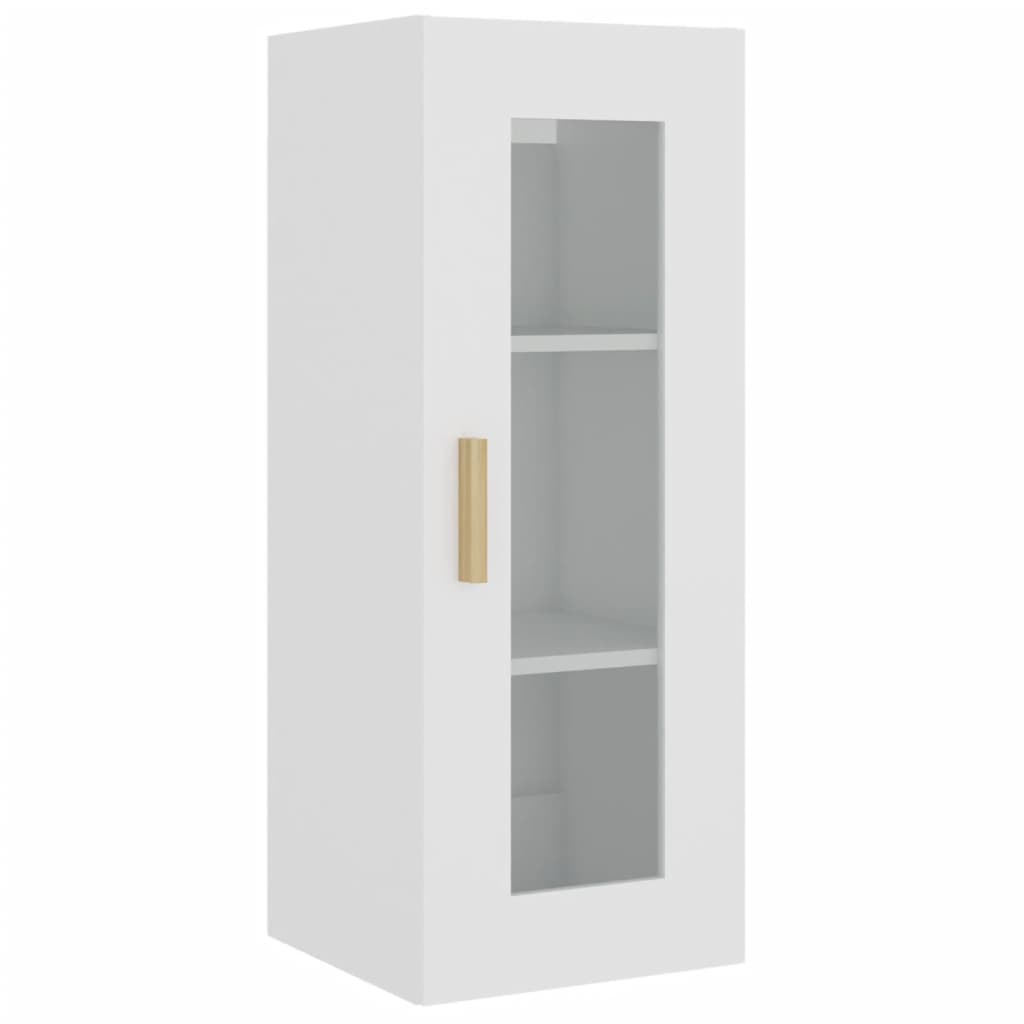 Hängeschrank Weiß 34,5x34x90 cm