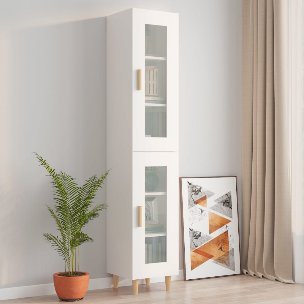 Hängeschrank Weiß 34,5x34x90 cm