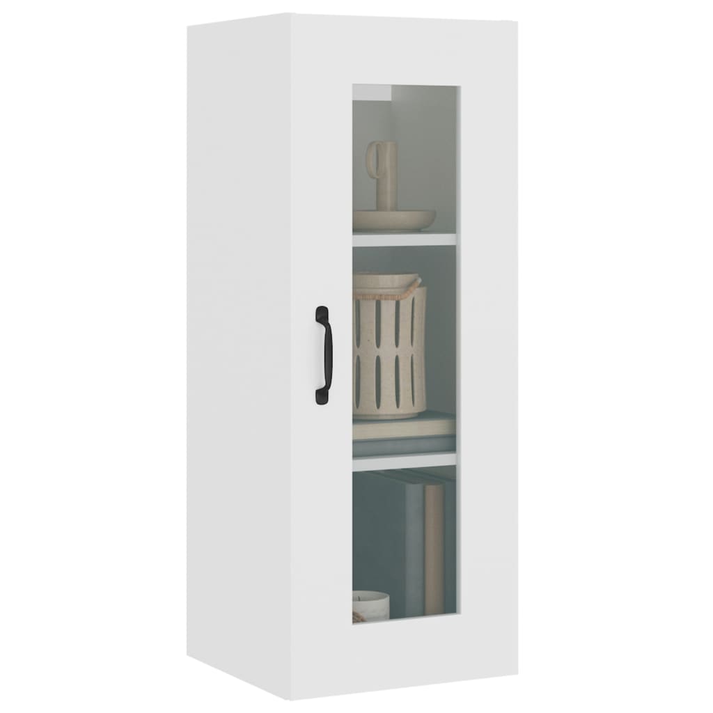 Hängeschrank Weiß 34,5x34x90 cm