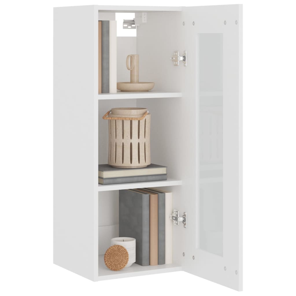 Hängeschrank Weiß 34,5x34x90 cm