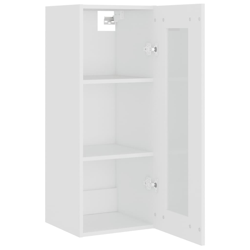 Hängeschrank Weiß 34,5x34x90 cm