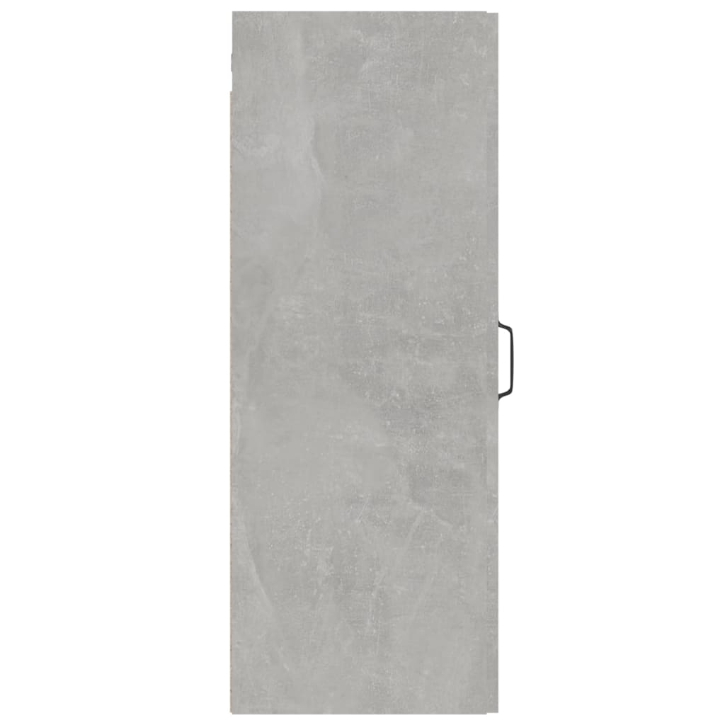 Hängeschrank Betongrau 34,5x34x90 cm