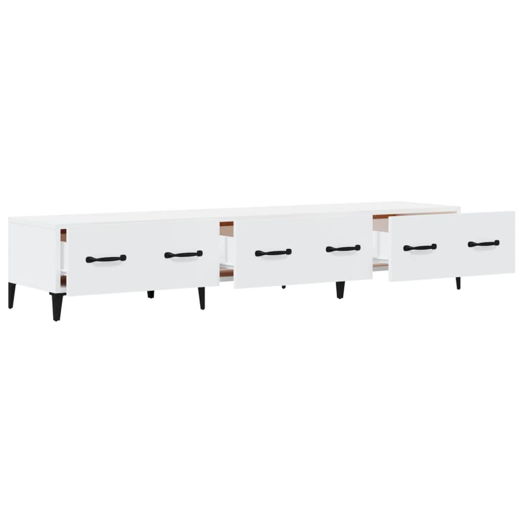 TV-Schrank Weiß 150x34,5x30 cm Holzwerkstoff