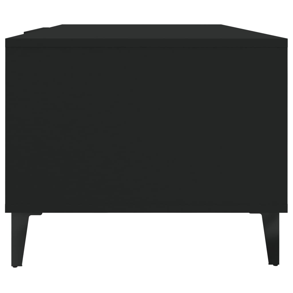 Couchtisch Schwarz 102x50x40 cm Holzwerkstoff