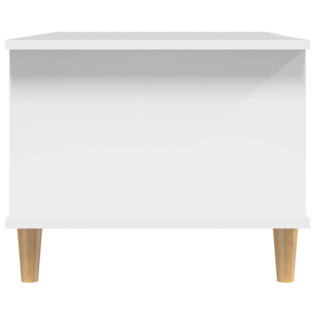 Couchtisch Weiß 90x50x40 cm Holzwerkstoff