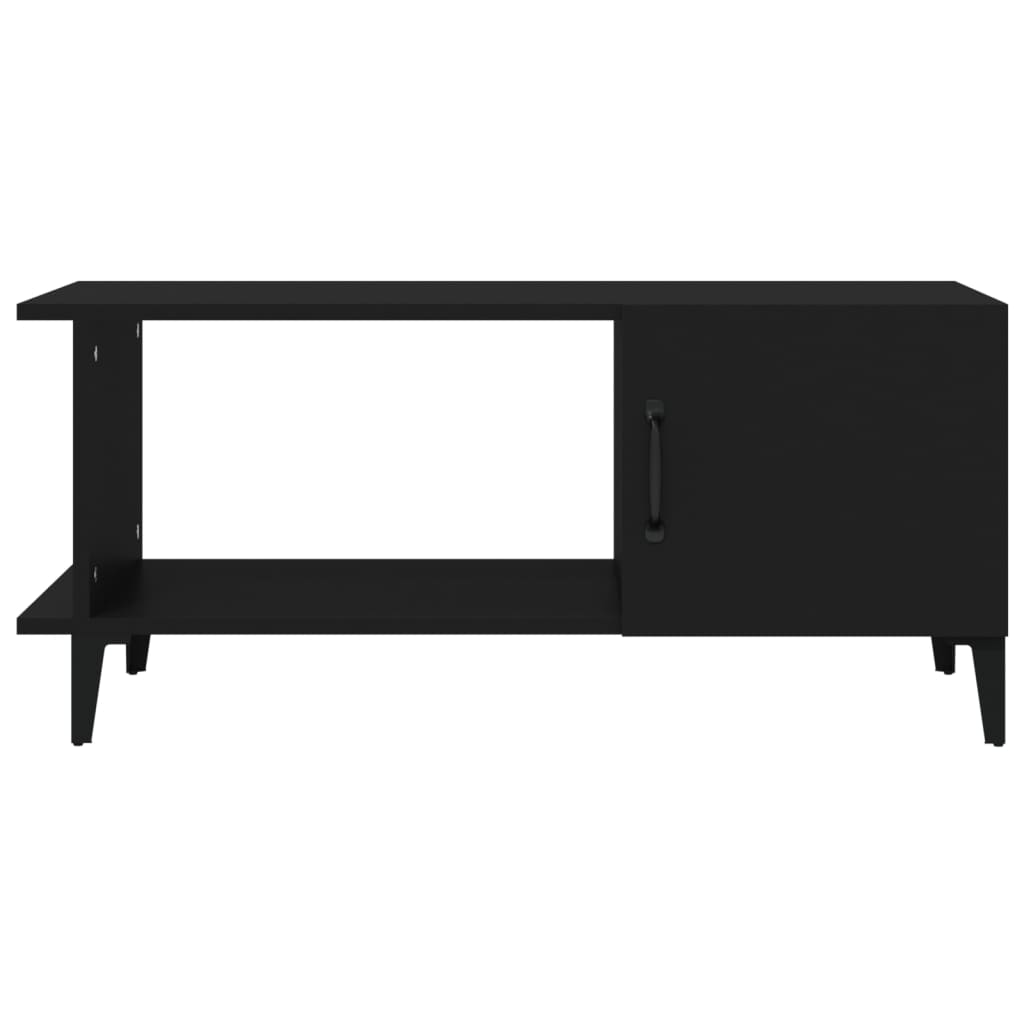 Couchtisch Schwarz 90x50x40 cm Holzwerkstoff