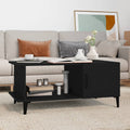 Couchtisch Schwarz 90x50x40 cm Holzwerkstoff