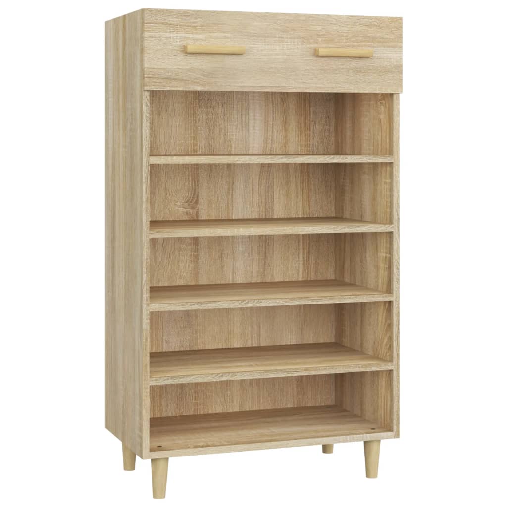 Schuhschrank Sonoma-Eiche 60x35x105 cm Holzwerkstoff