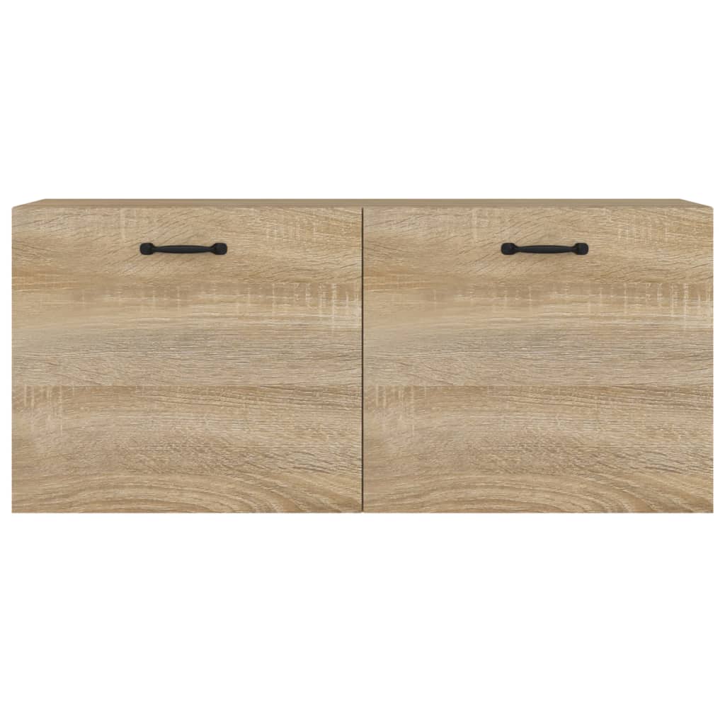 Wandschrank Sonoma-Eiche 80x36,5x35 cm Holzwerkstoff