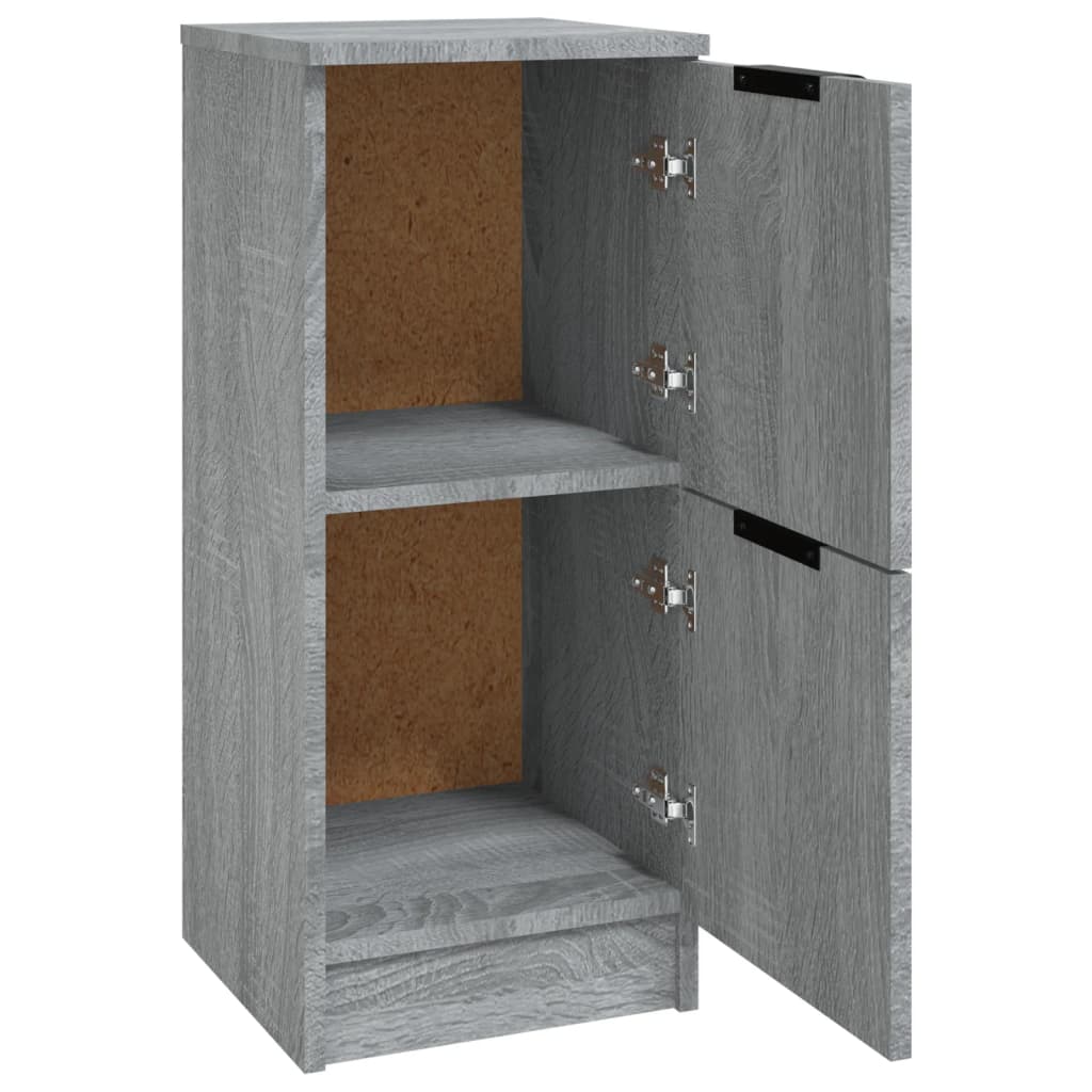 Sideboard Grau Sonoma 30x30x70 cm Holzwerkstoff