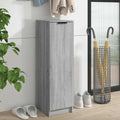 Schuhschrank Grau Sonoma 30x35x100 cm Holzwerkstoff