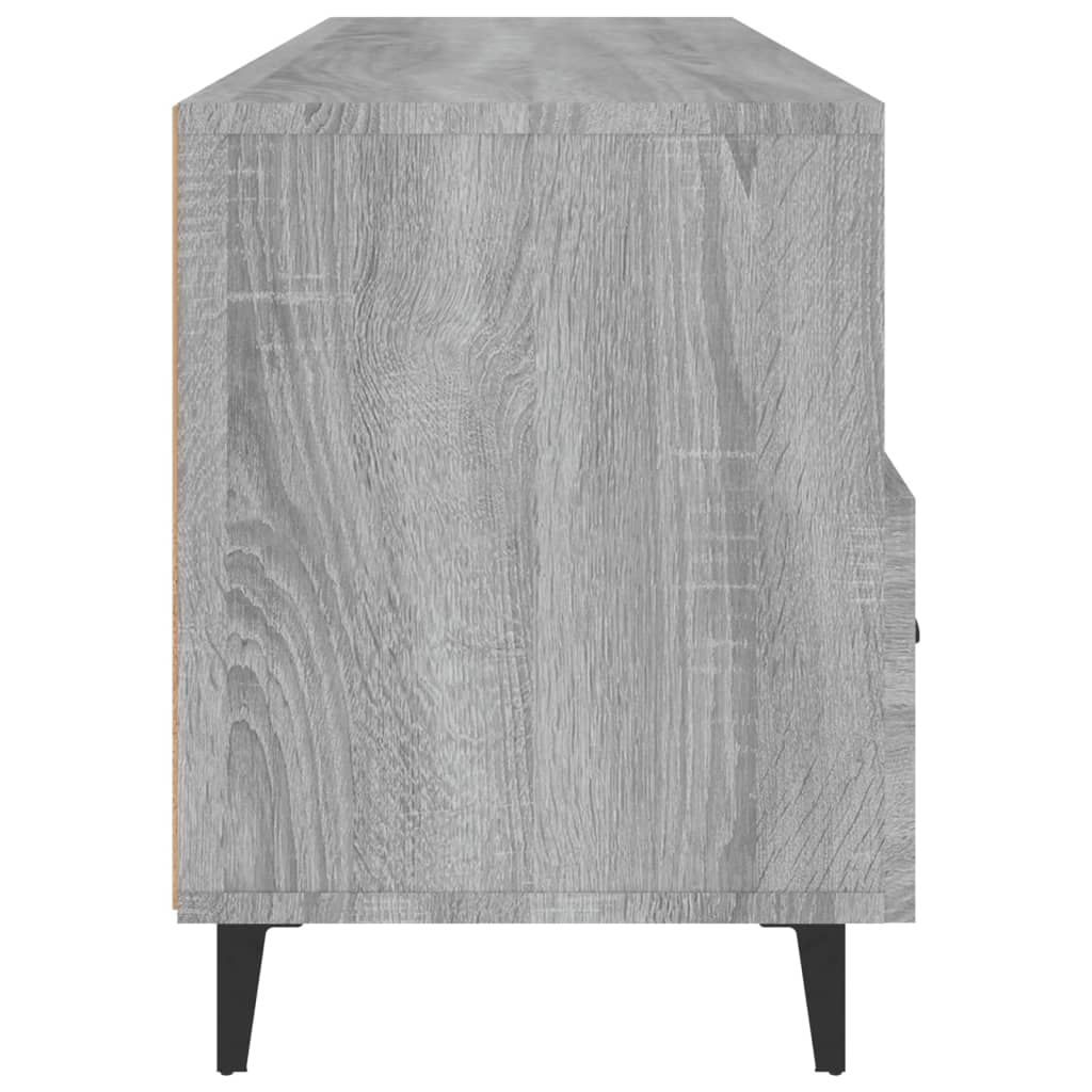 TV-Schrank Grau Sonoma 102x35x50 cm Holzwerkstoff