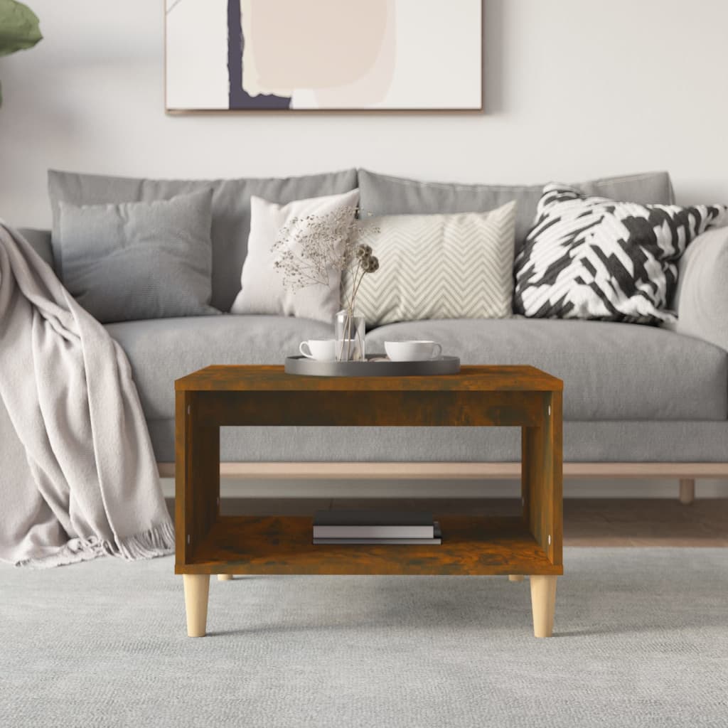 Couchtisch Räuchereiche 60x50x40 cm Holzwerkstoff