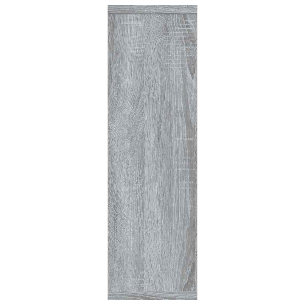 Wandregal Grau Sonoma 85x16x52,5 cm cm Holzwerkstoff