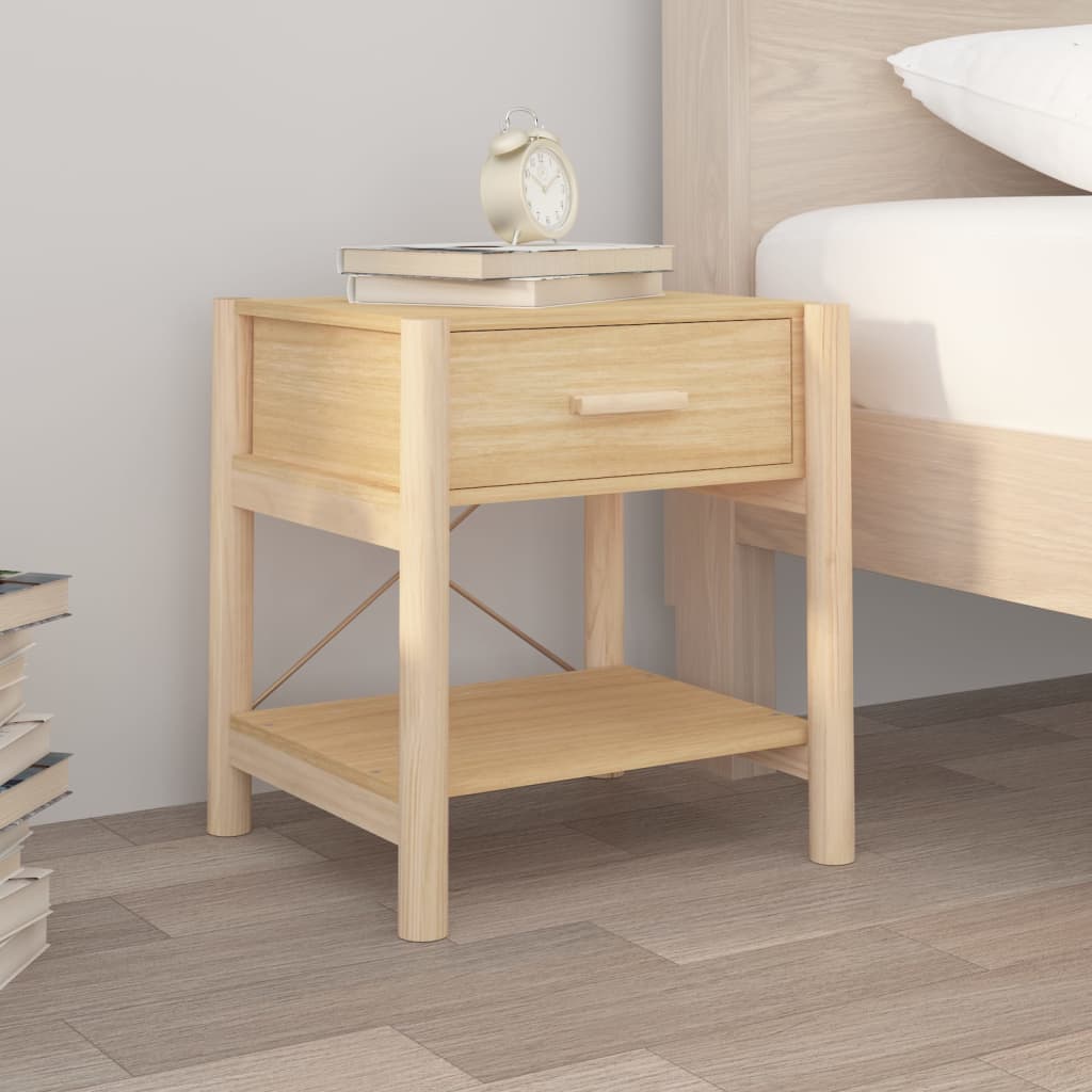 Nachttische 2 Stk. 42x38x45 cm Holzwerkstoff