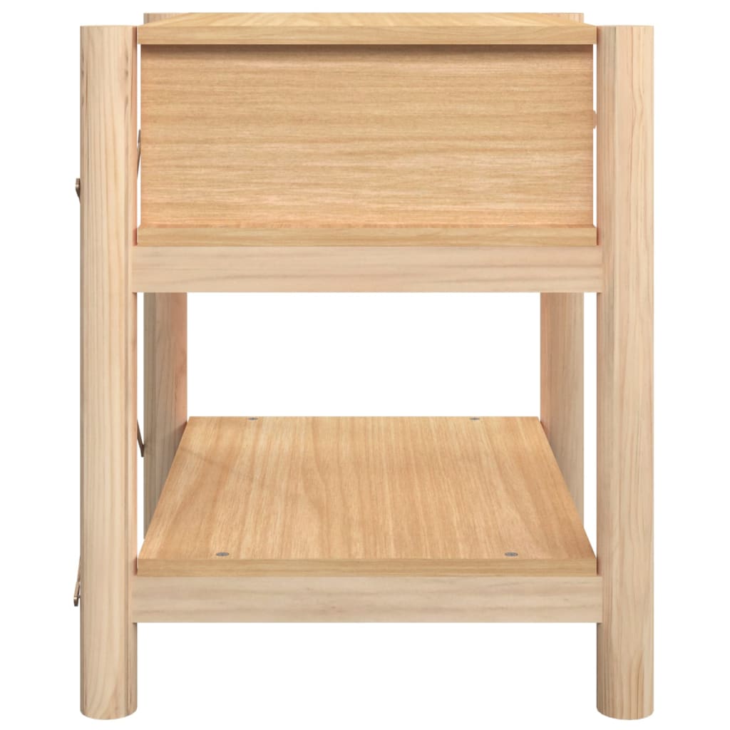 Nachttische 2 Stk. 42x38x45 cm Holzwerkstoff