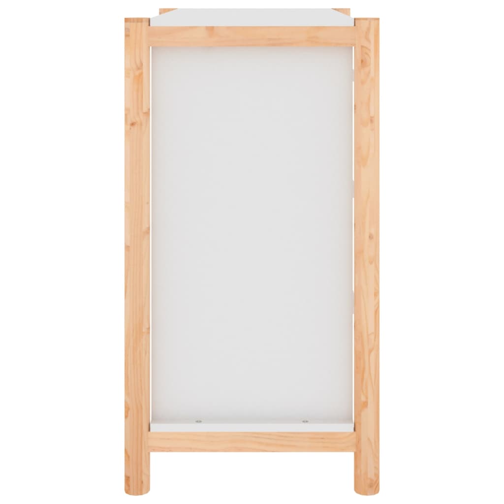 Sideboard Weiß 62x38x70 cm Holzwerkstoff